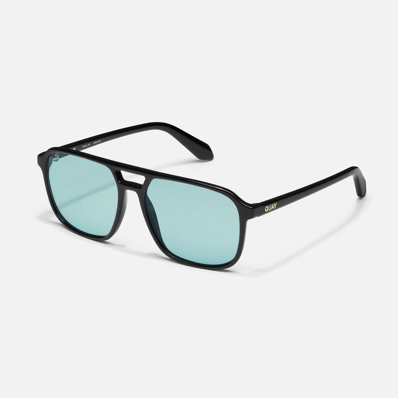BLACK/AQUA